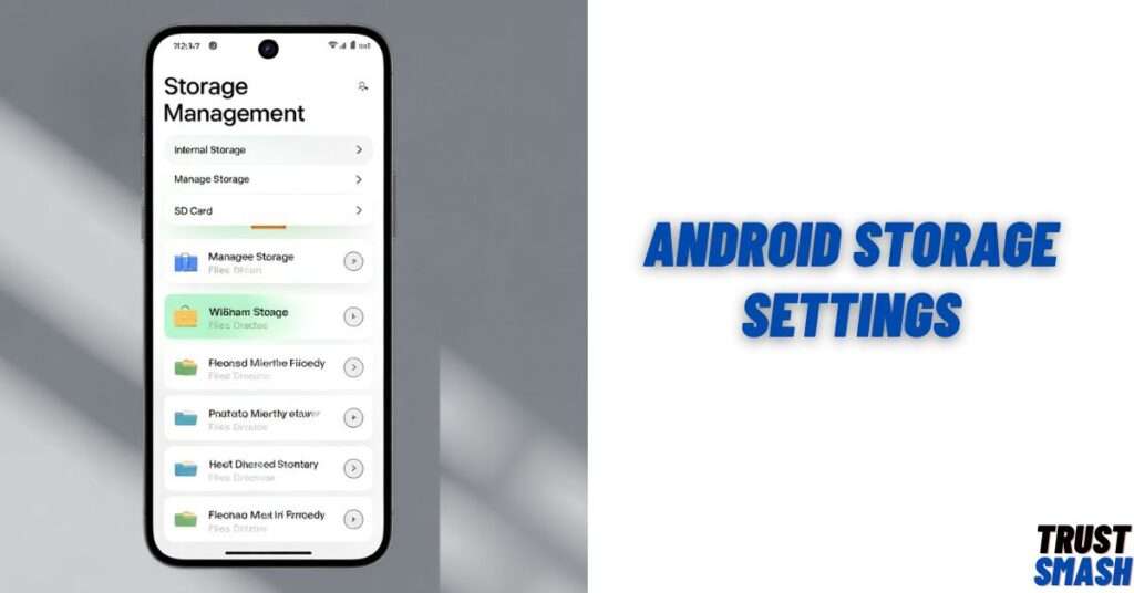 How to Access Storage Settings on Android