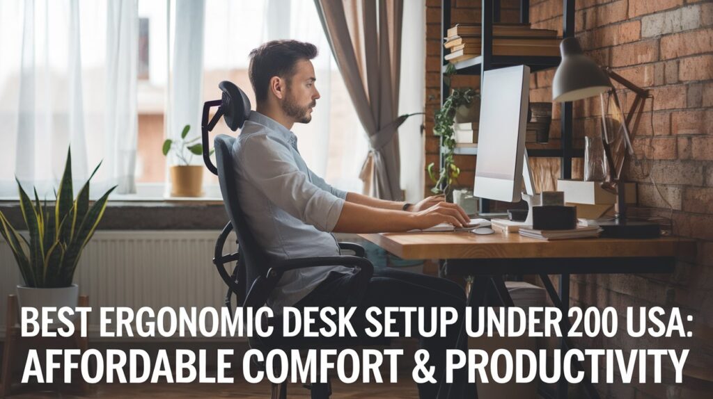 best ergonomic desk setup