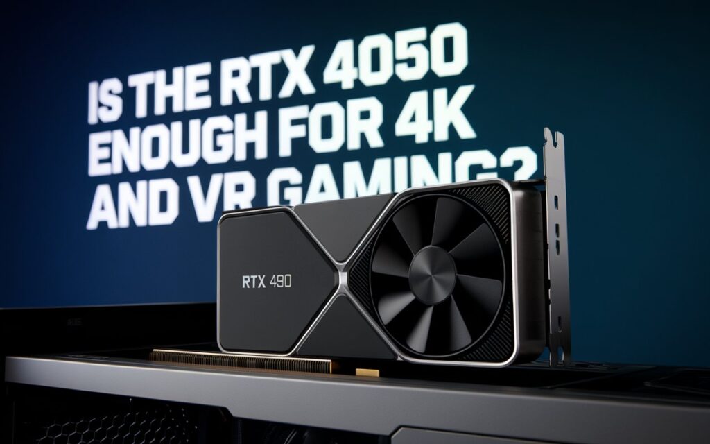 Is the RTX 4050 Enough for 4K and VR Gaming?