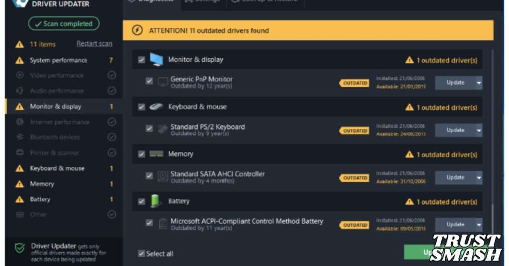 Update Drivers to Optimize Gaming Laptop for 120Hz