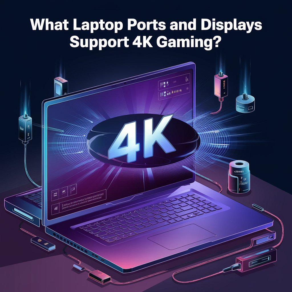 What Laptop Ports and Displays Support 4K Gaming?