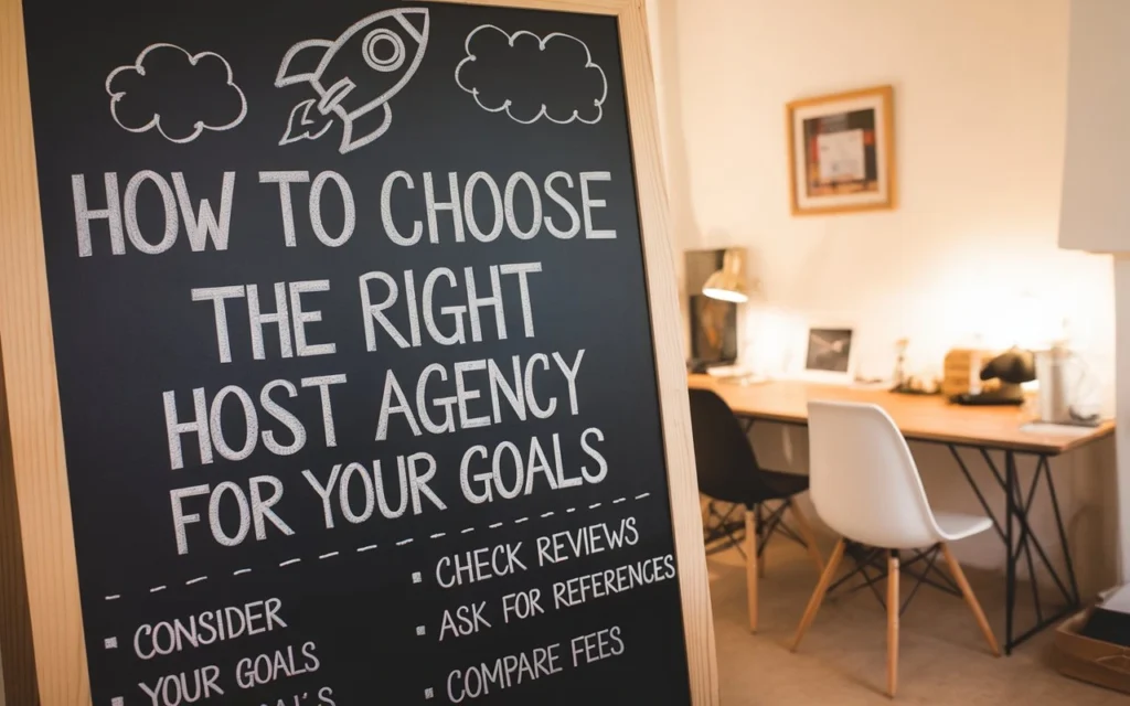 How to Choose the Right Host Agency for Your Goals