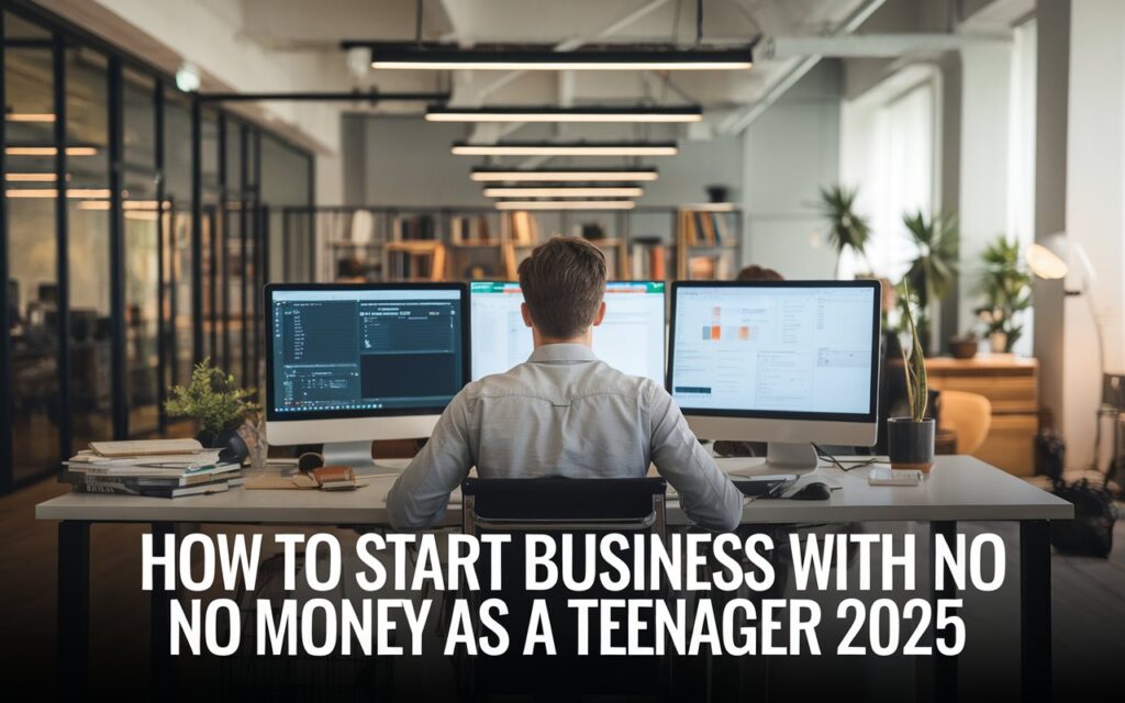 How To Start Business With No Money Teenager