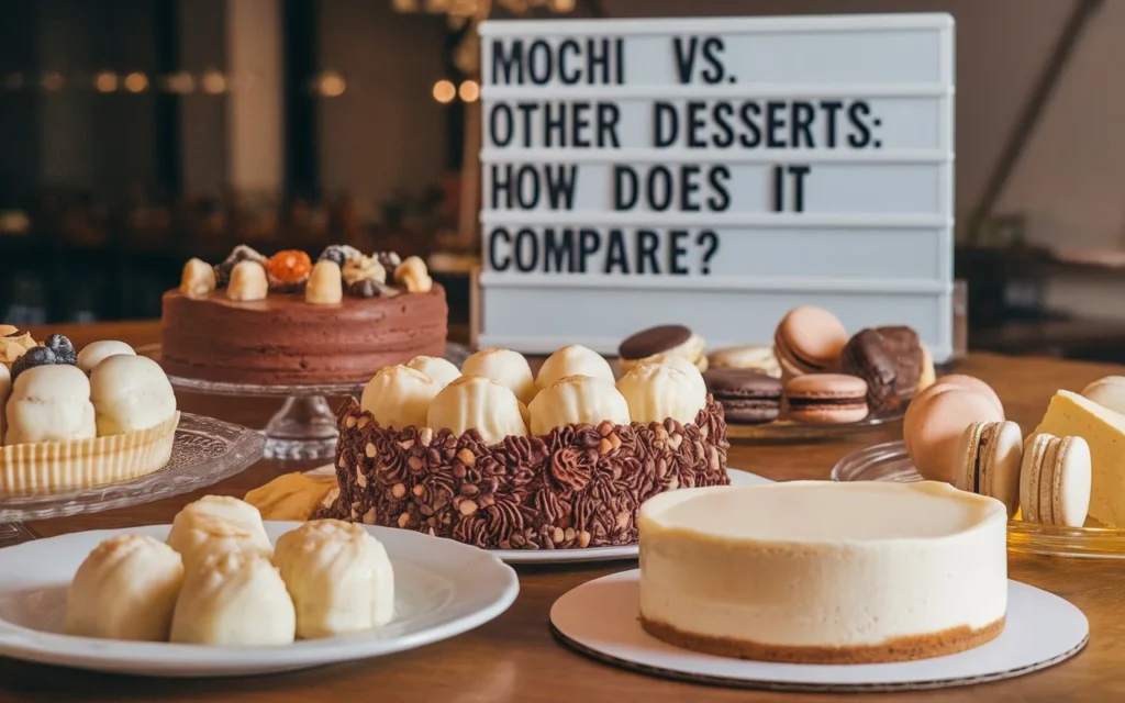Mochi vs. Other Desserts: How Does It Compare?