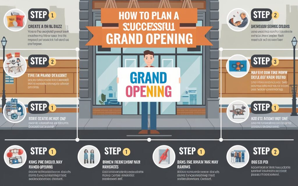 How to Plan a Successful Grand Opening Step-by-Step