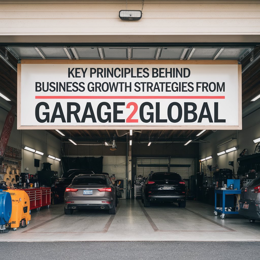 Key Principles Behind Business Growth Strategies from Garage2Global