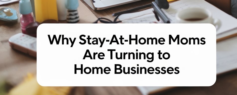 Why Stay-at-Home Moms Are Turning to Home Businesses
