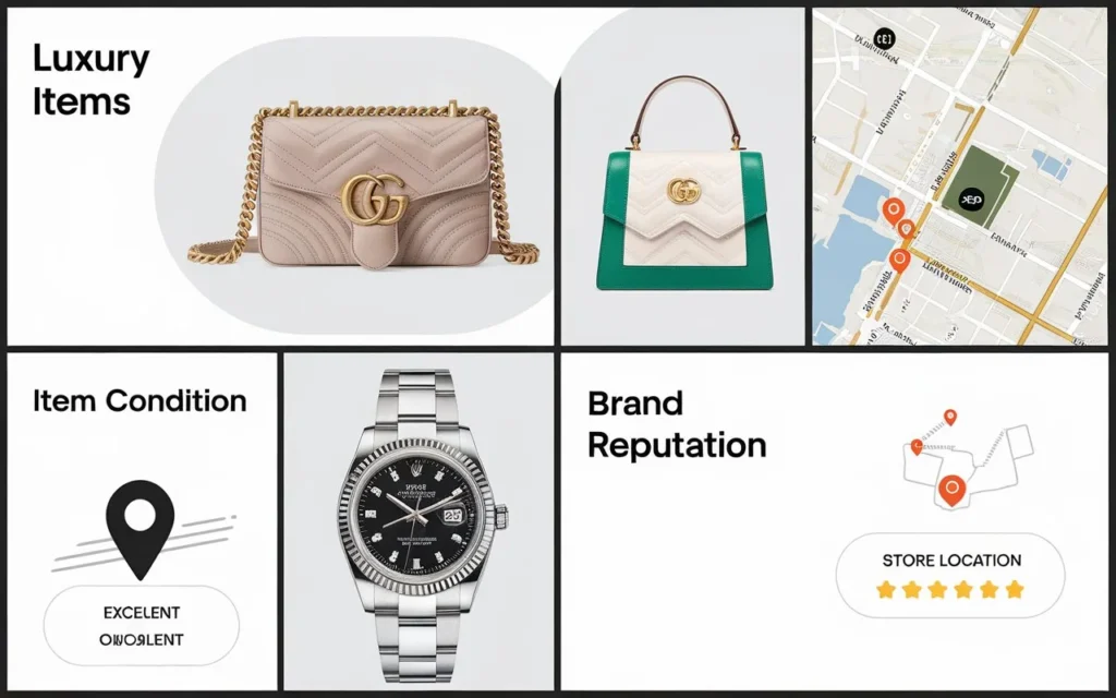 Factors affecting consignment store commission rates like item condition and location.