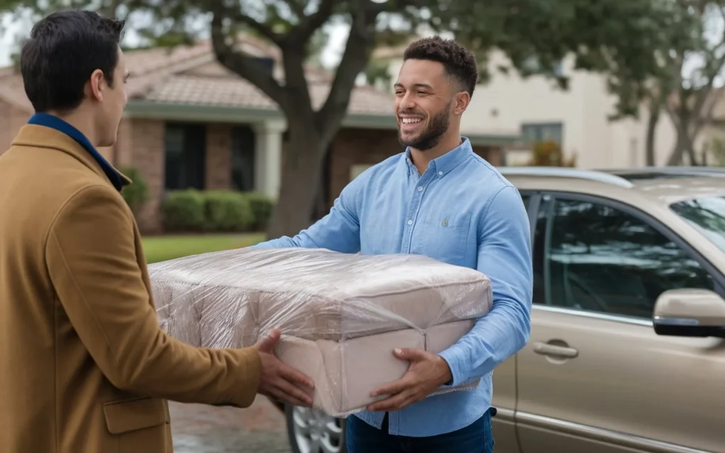 Seller achieving best resale value for a used couch in USA