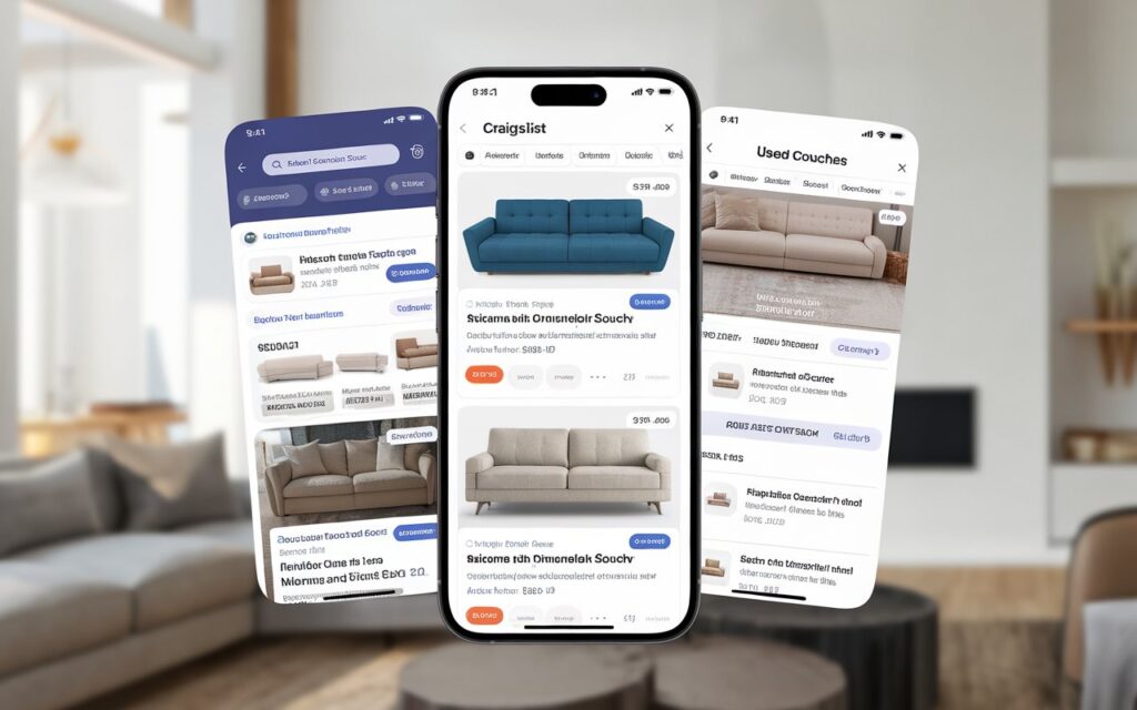Online platforms for selling a used couch quickly and profitably