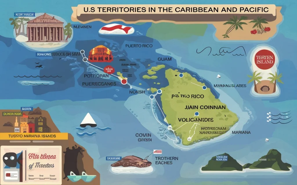 US territories accessible for travel without a passport